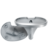 Natural-Knee® II Modular CoCr Cemented Tibial Baseplate